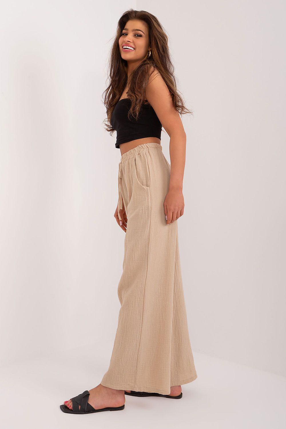 Damen Hose Model 194857 Italy Moda