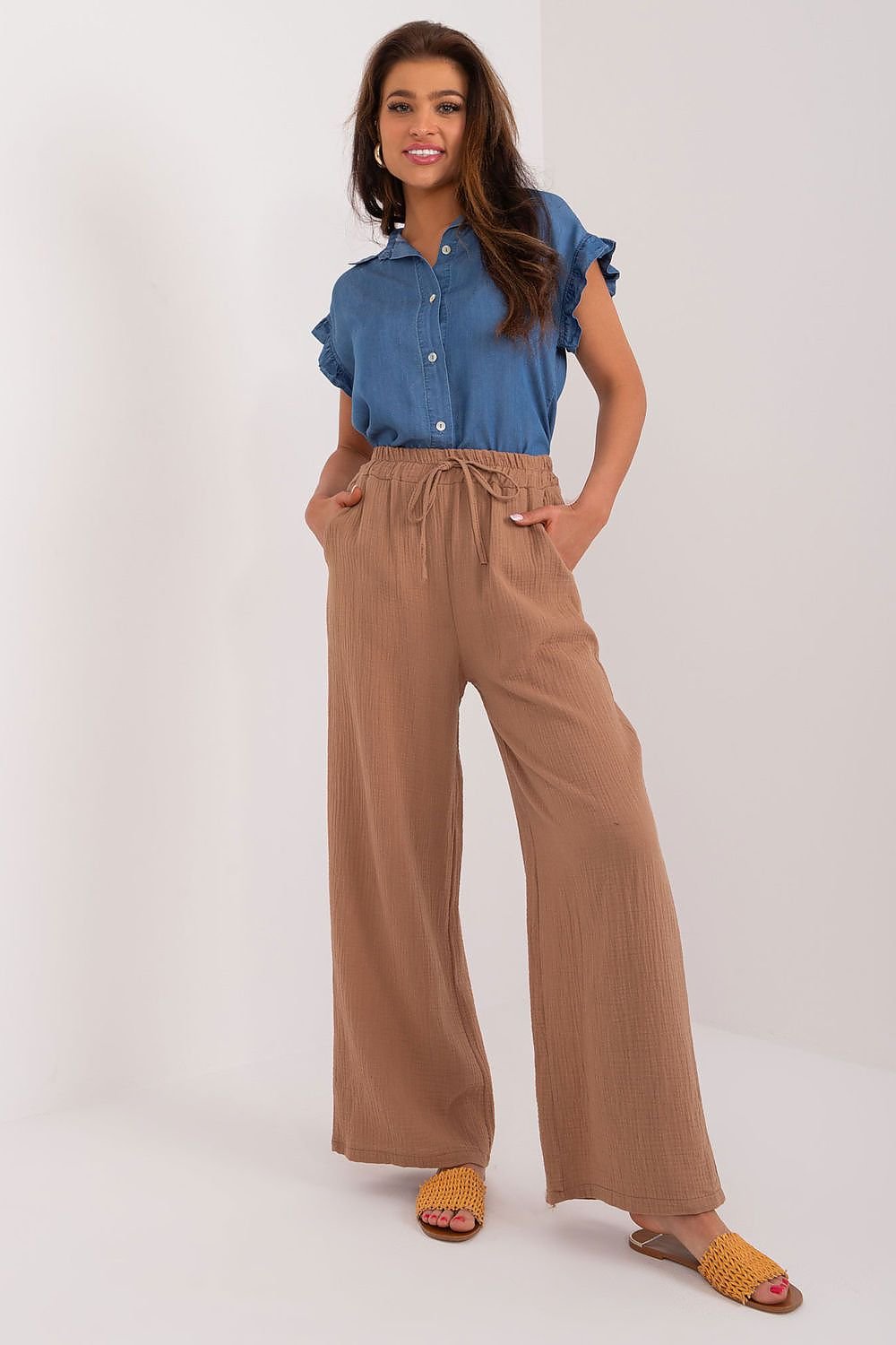 Damen Hose Model 194857 Italy Moda