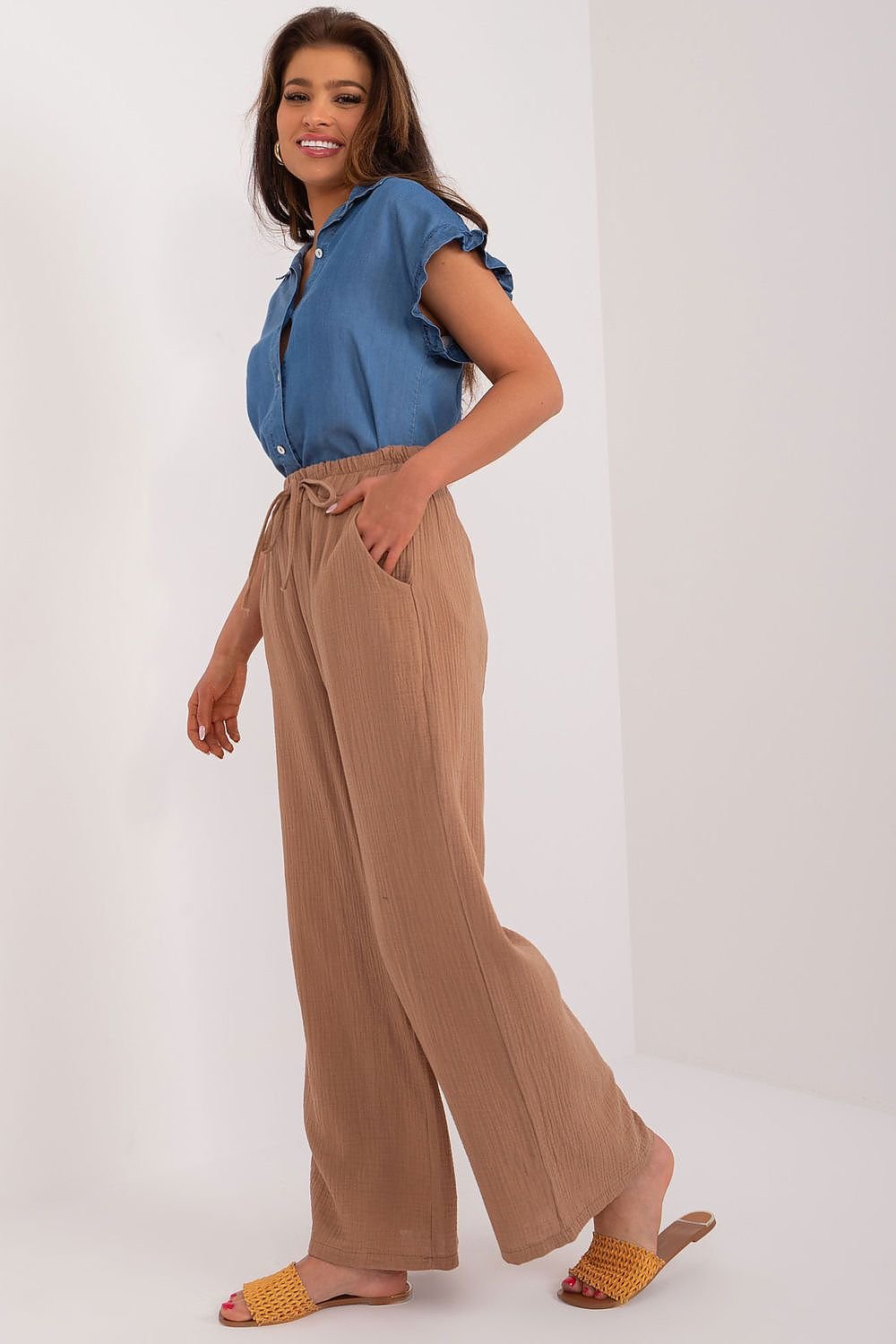Damen Hose Model 194857 Italy Moda