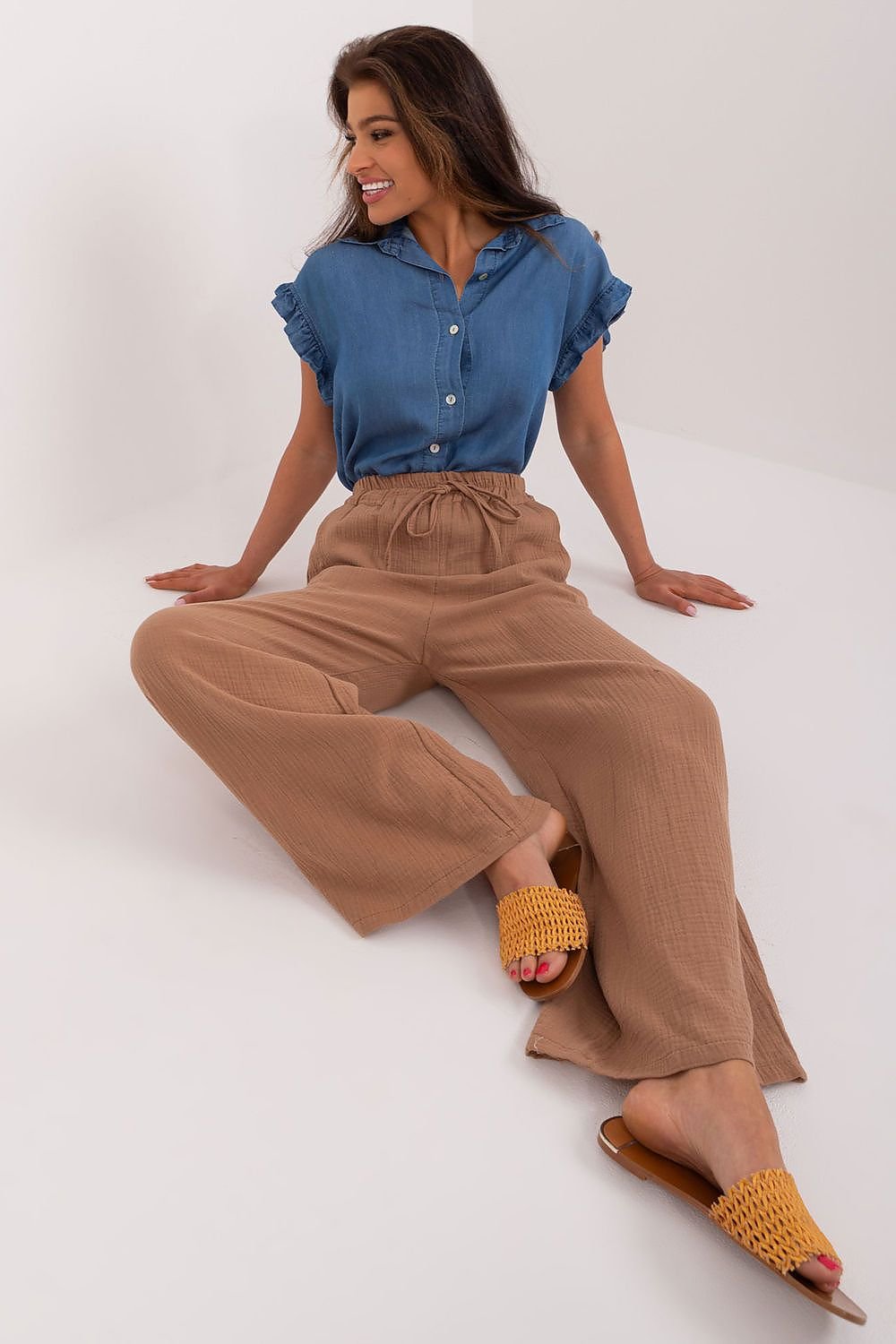 Damen Hose Model 194857 Italy Moda