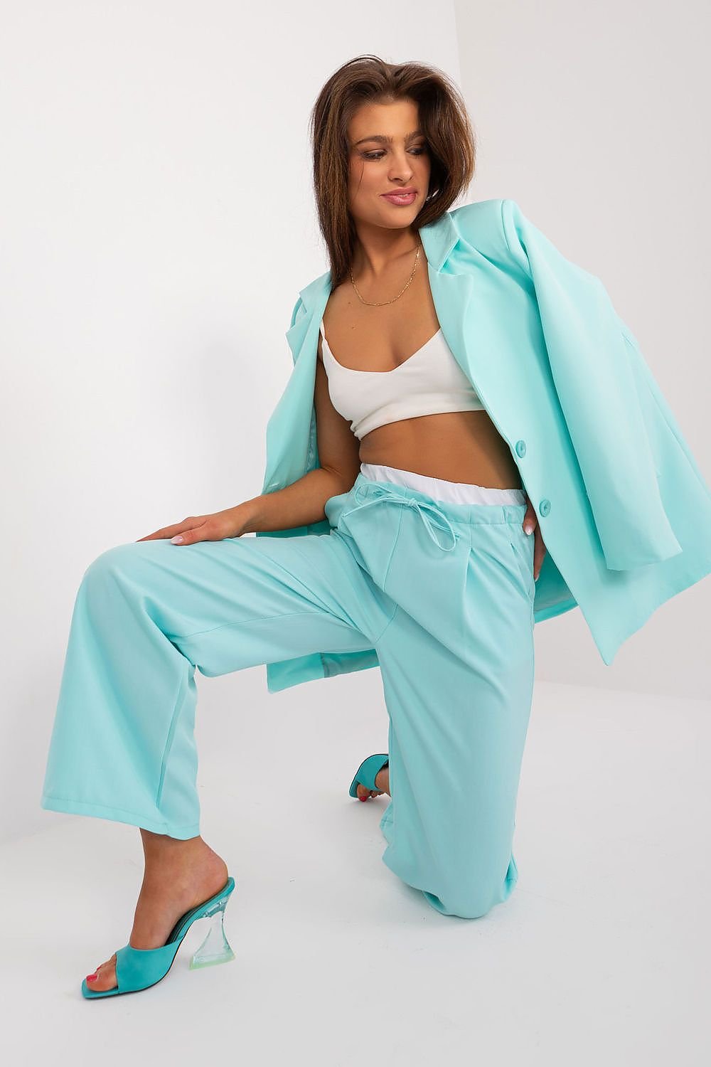 Damen Hose Model 196178 Italy Moda