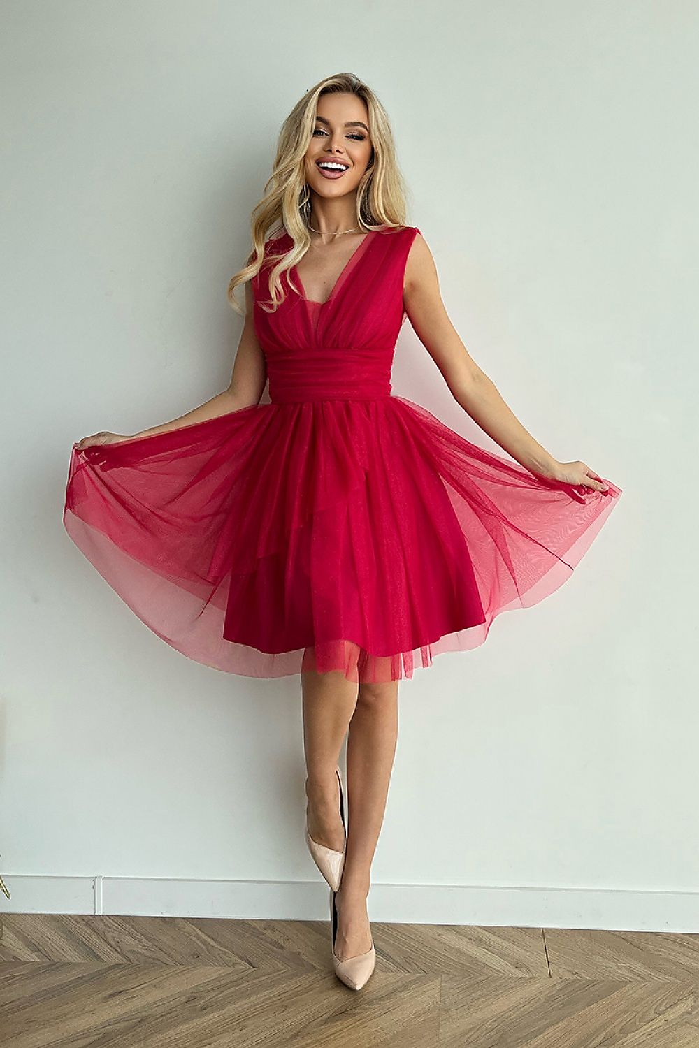 Abendkleid Model 187281 Bicotone