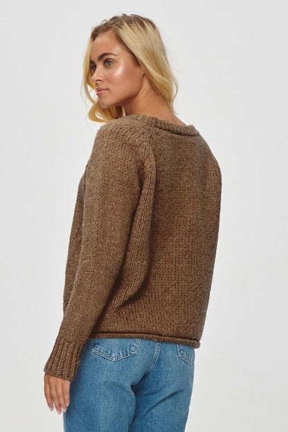 Pullover Model 201808 Makadamia